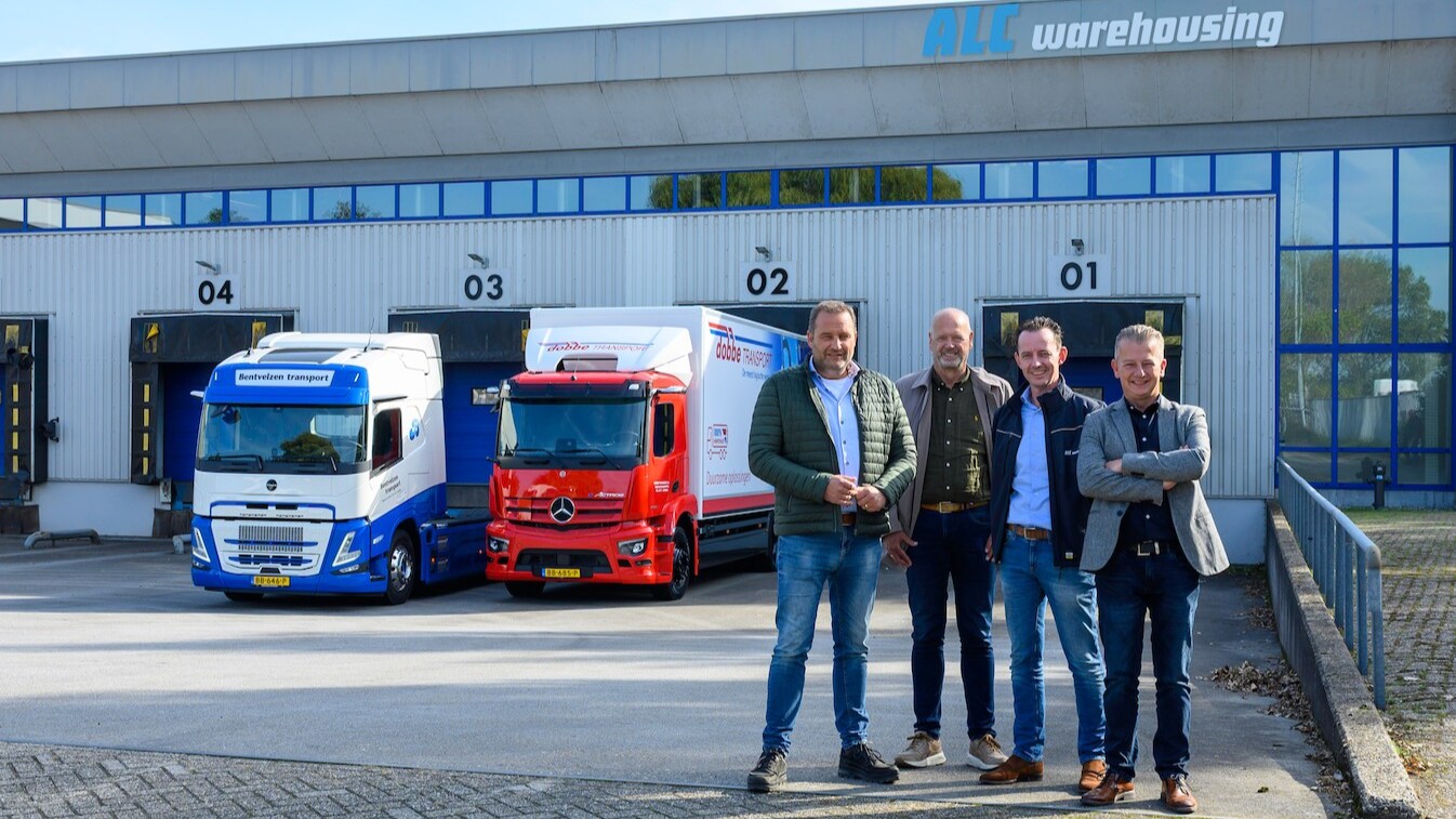 V.l.n.r. Arnoud de Vries, Peter Bentvelzen, Corno Kleijn en Ben Dompeling. Foto: Patrick Kalksma