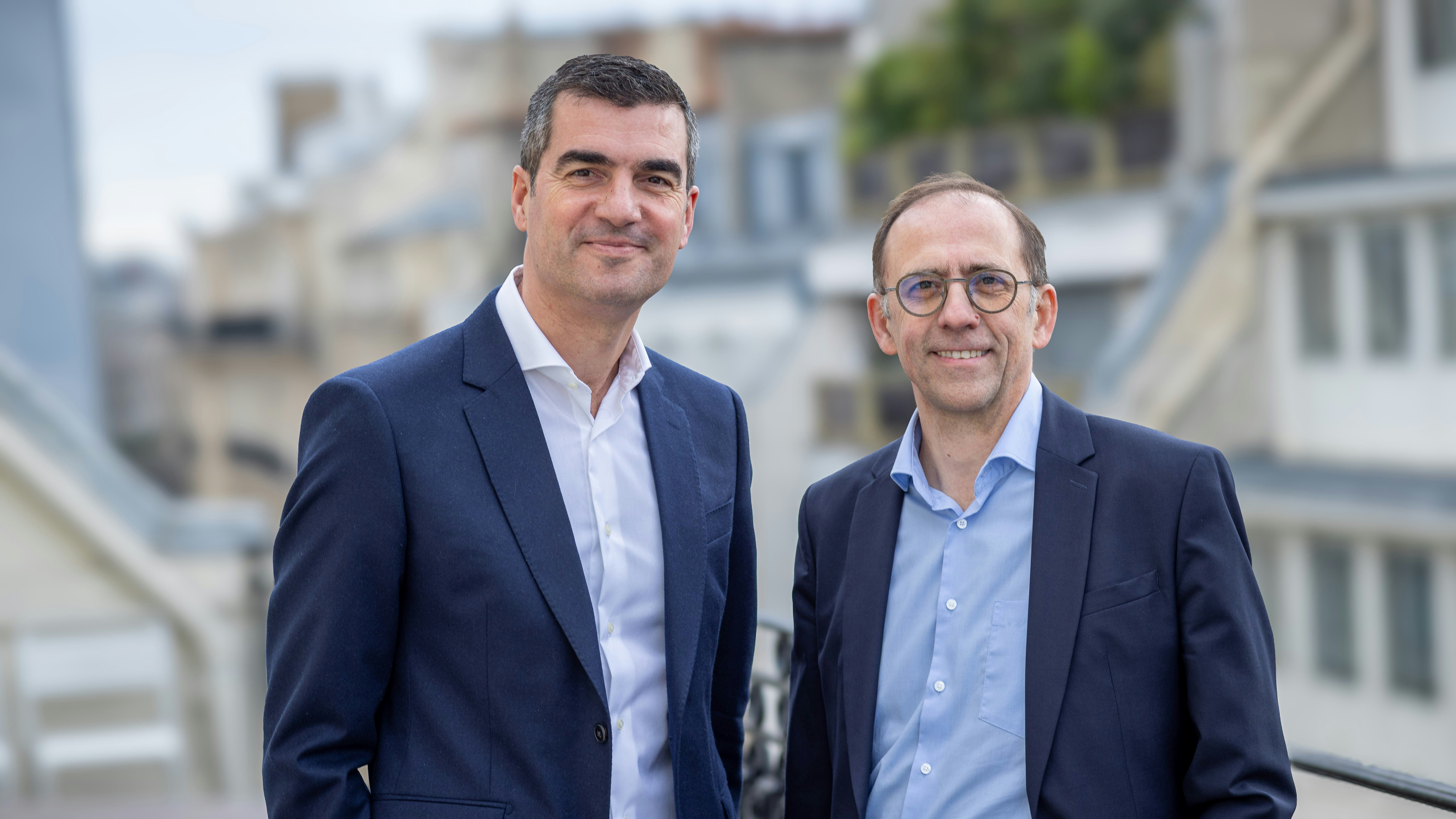 François Pinto en Damien Chapotot. Foto: OBOClandoeil.fr