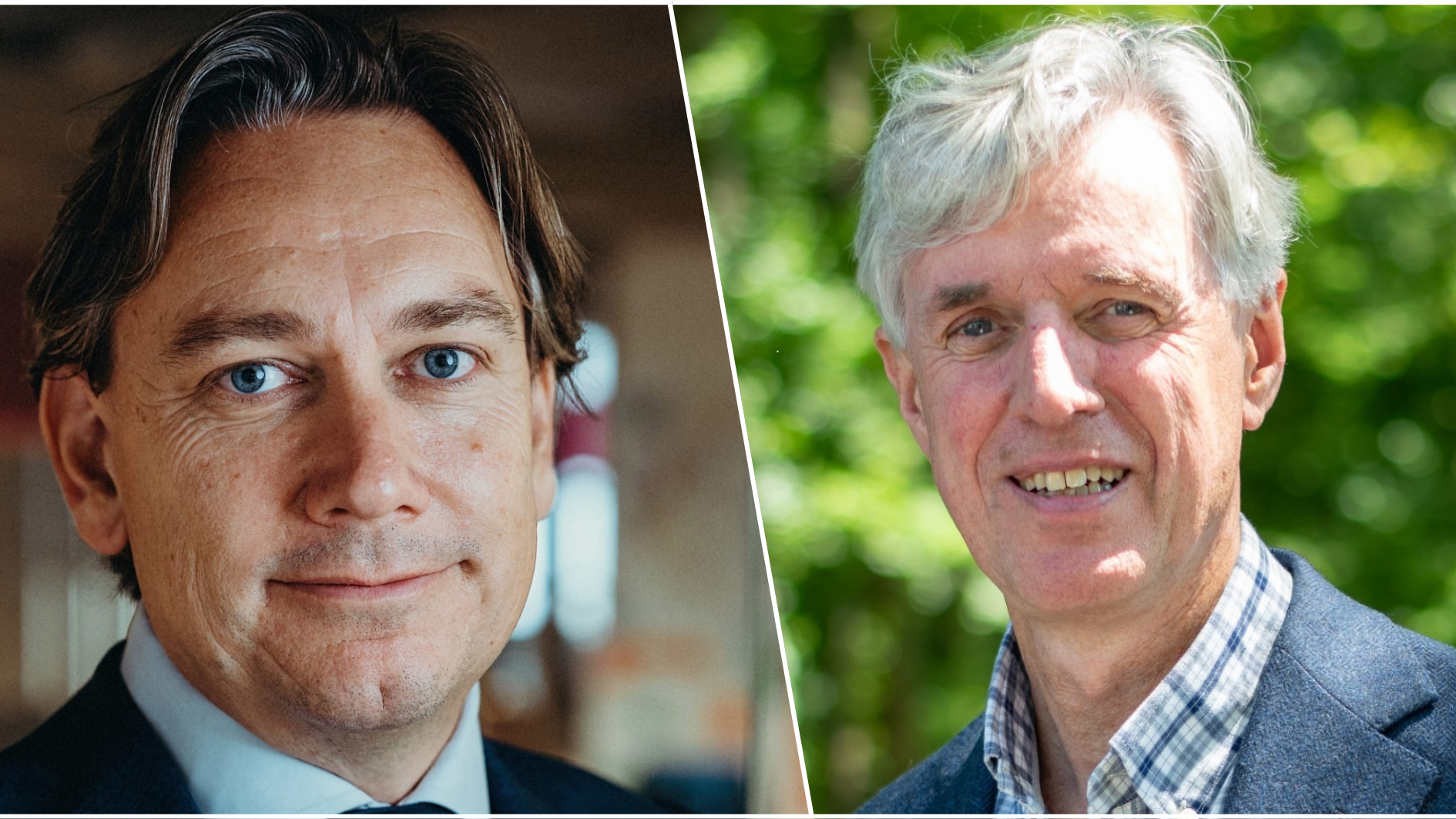 Fons Schootstra (l) en Bart Jan Koopman (r). Foto: Evofenedex