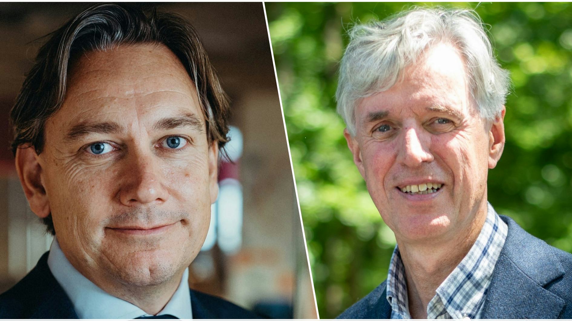 Fons Schootstra (l) en Bart Jan Koopman (r). Foto: Evofenedex