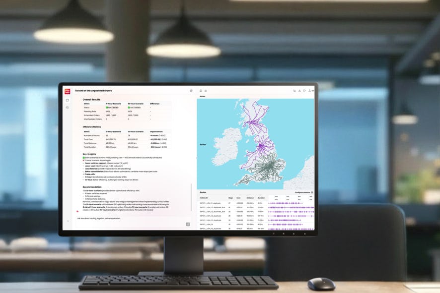 AI als partner om het logistieke netwerk te begrijpen