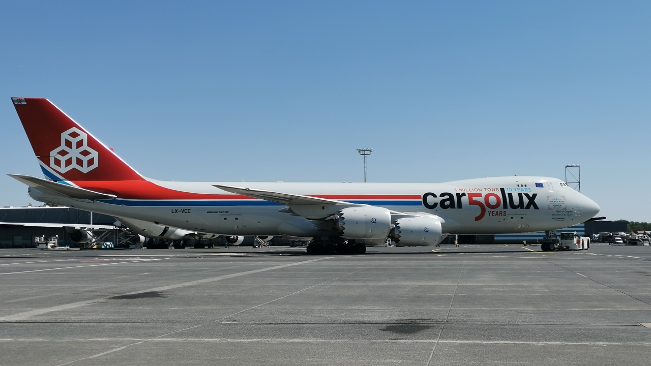 Archieffoto van een vliegtuig van Cargolux. Foto: Cargolux