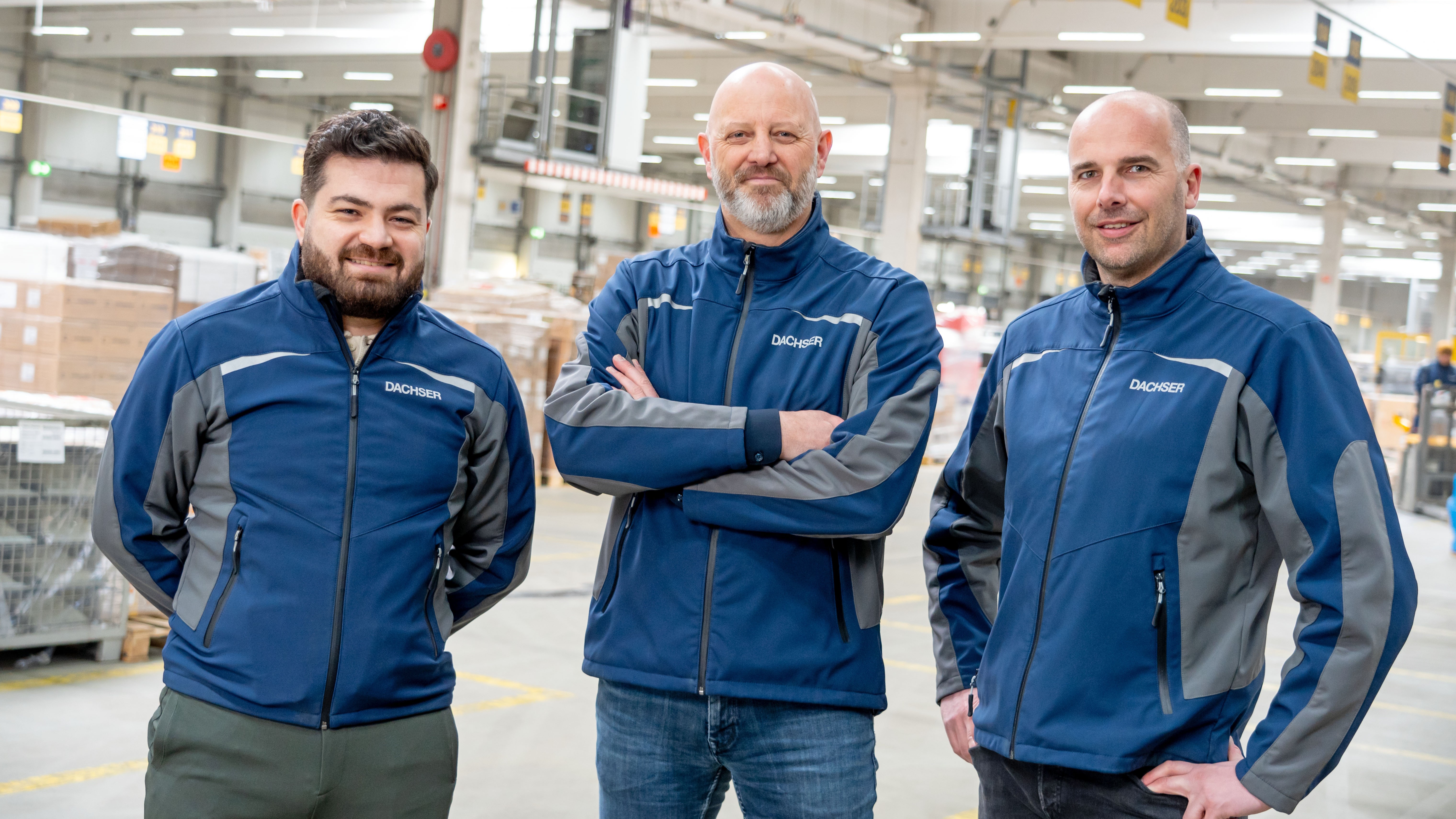 Ferman Abdullah, Stefan Raimondo en Niels Bergervoet, Dachser. Foto: Jan Willem Schouten.