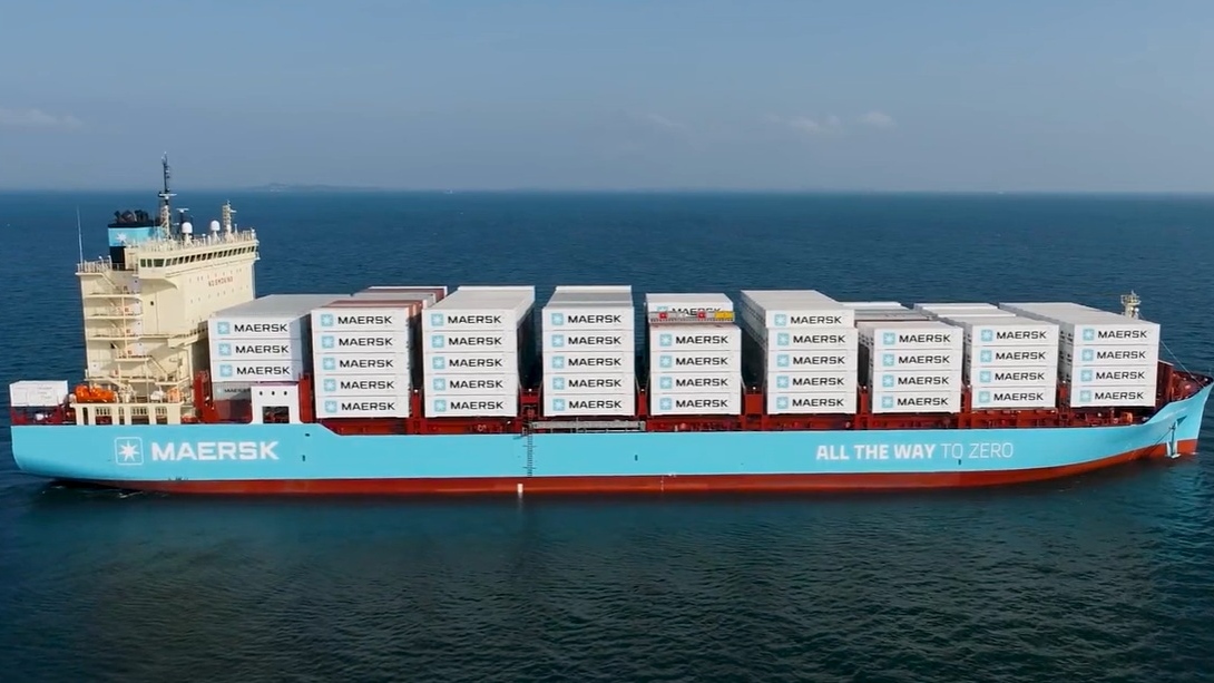 De containervaart kampt met vertragingen. Foto: Maersk