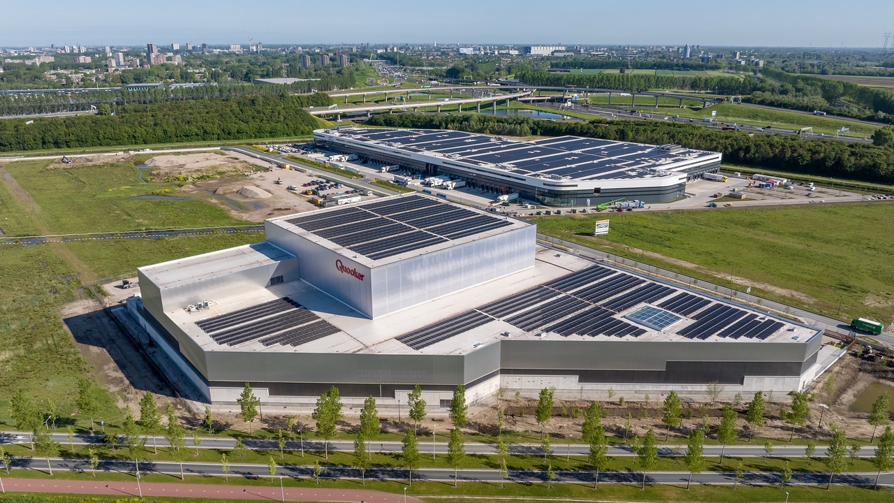 Het nieuwe distributiecentrum van Quooker in Ridderkerk. Foto: Quooker
