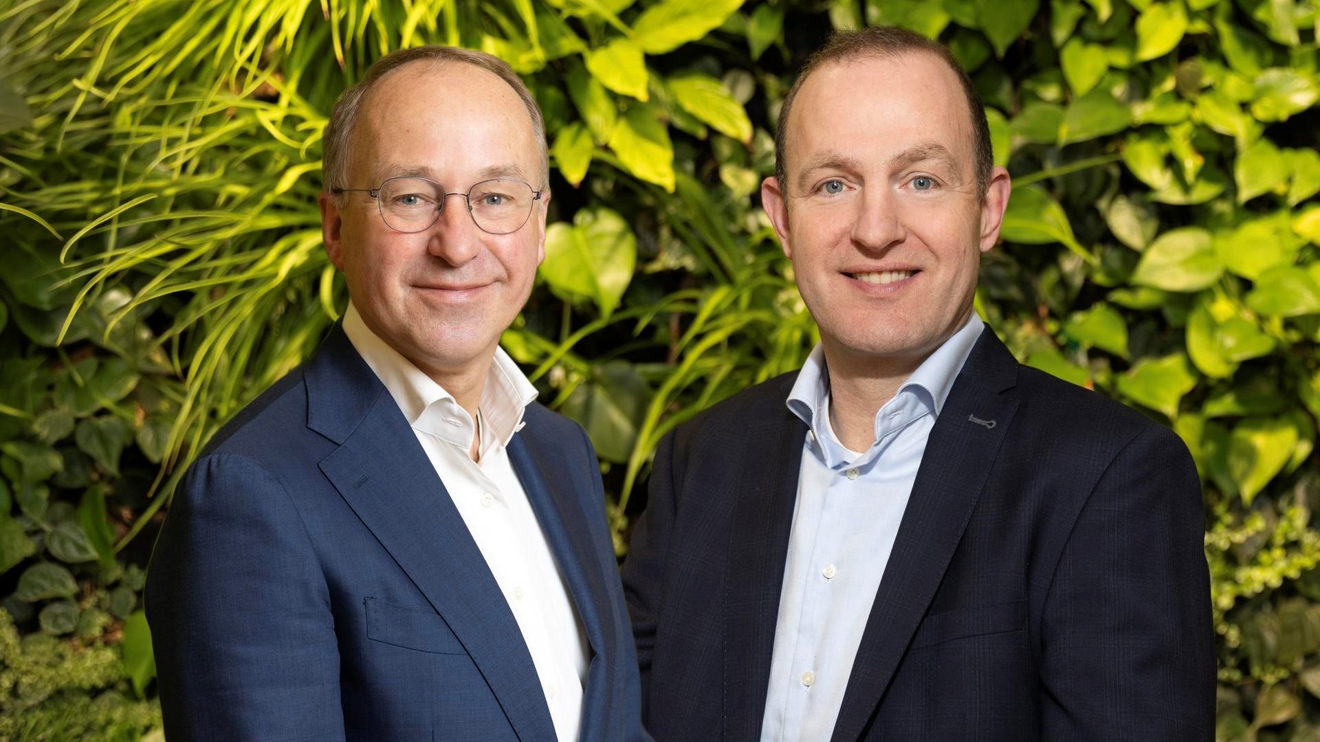 Pieter Bootsma (links) en David van Mechelen (rechts). Foto: Royal Floraholland
