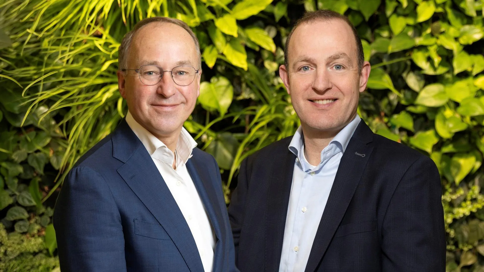 Pieter Bootsma (links) en David van Mechelen (rechts). Foto: Royal Floraholland