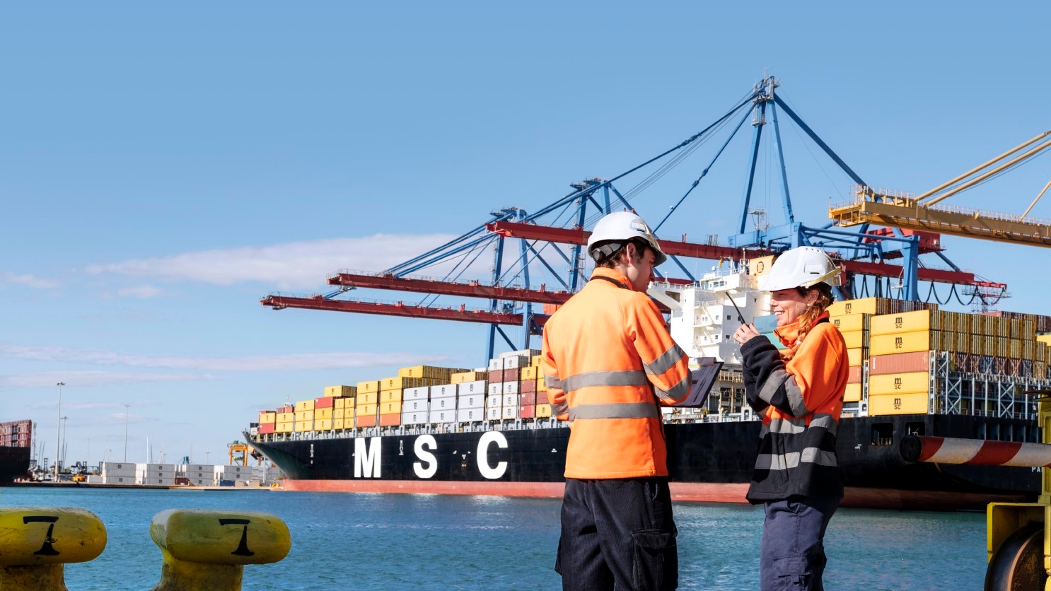 MSC is de grootste containerrederij ter wereld. Foto: MSC