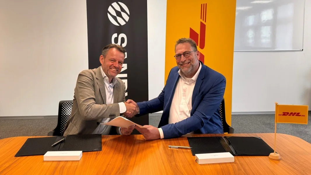 Robert van der Waal en John Scherders / Foto: DHL