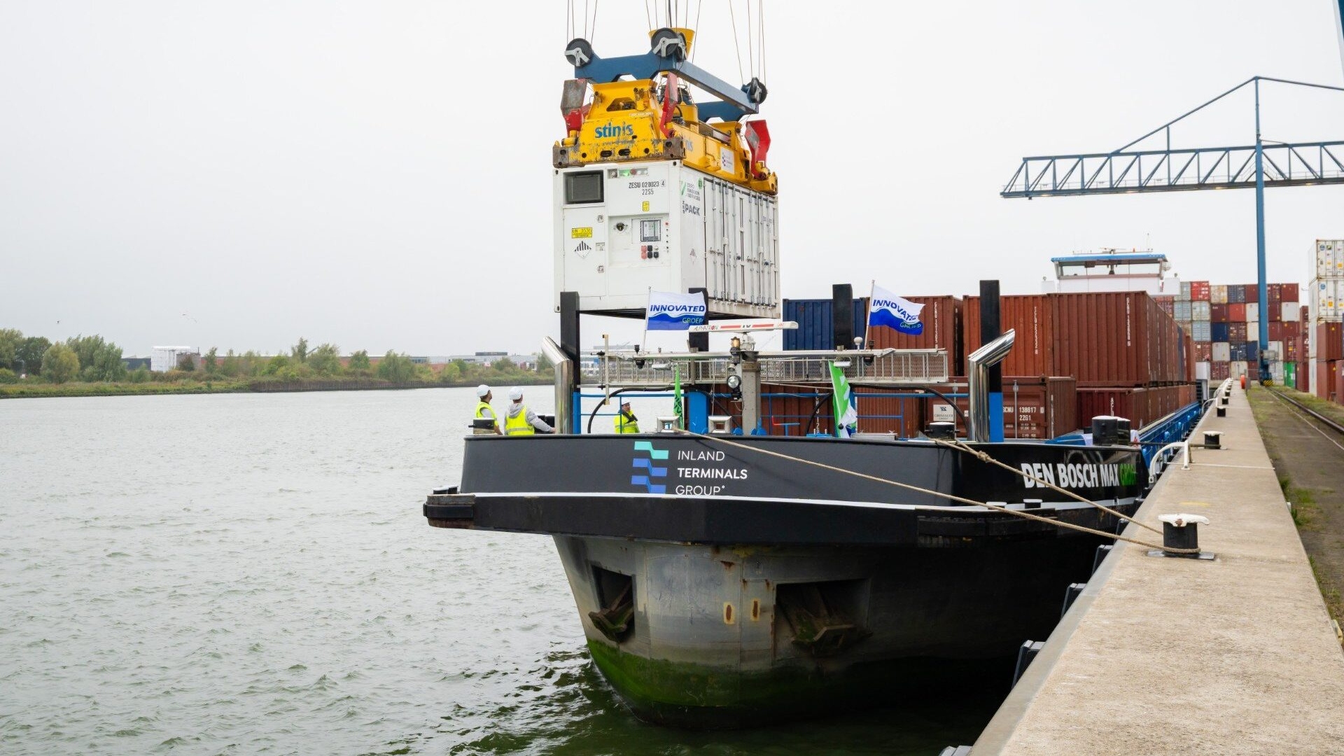 Project elektrisch varen met batterijcontainers krijgt miljoenensubsidie