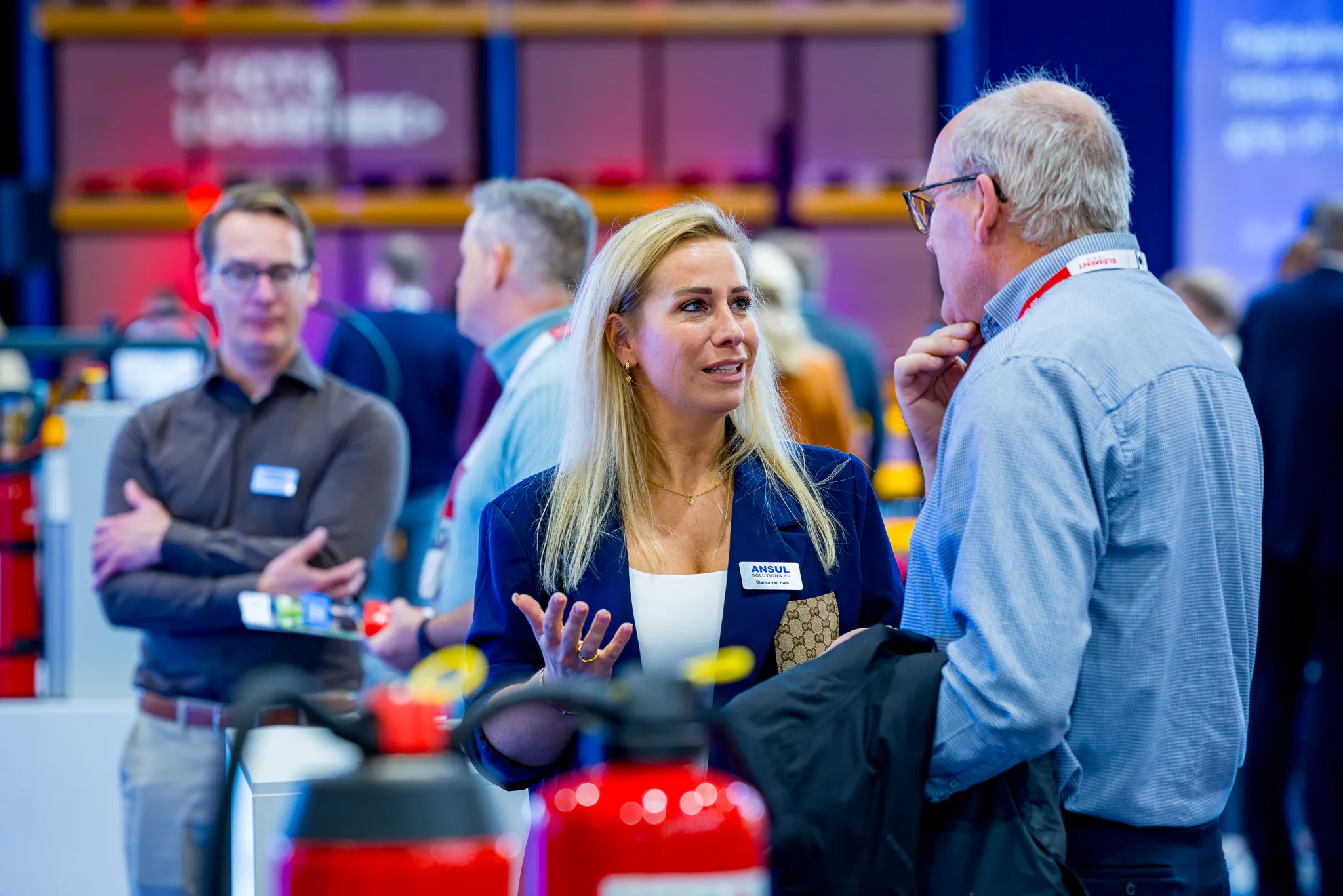 Op de beursvloer zijn er leveranciers, experts, kennispartners en vakgenoten die laten zien wat vandaag al werkt in transport, warehousing, planning, voorraadbeheer en supply chain management. Fotograaf: MichielTon.com
