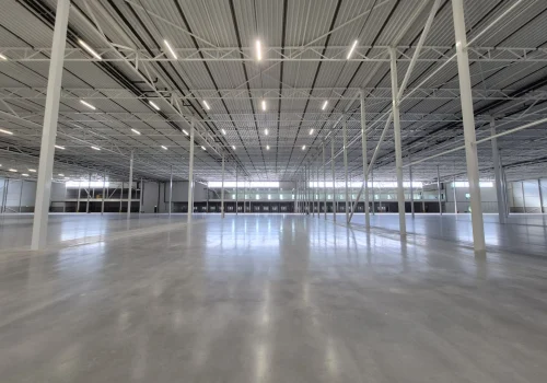 Het nieuwe magazijn in Gouda. Bron: Mosadex
