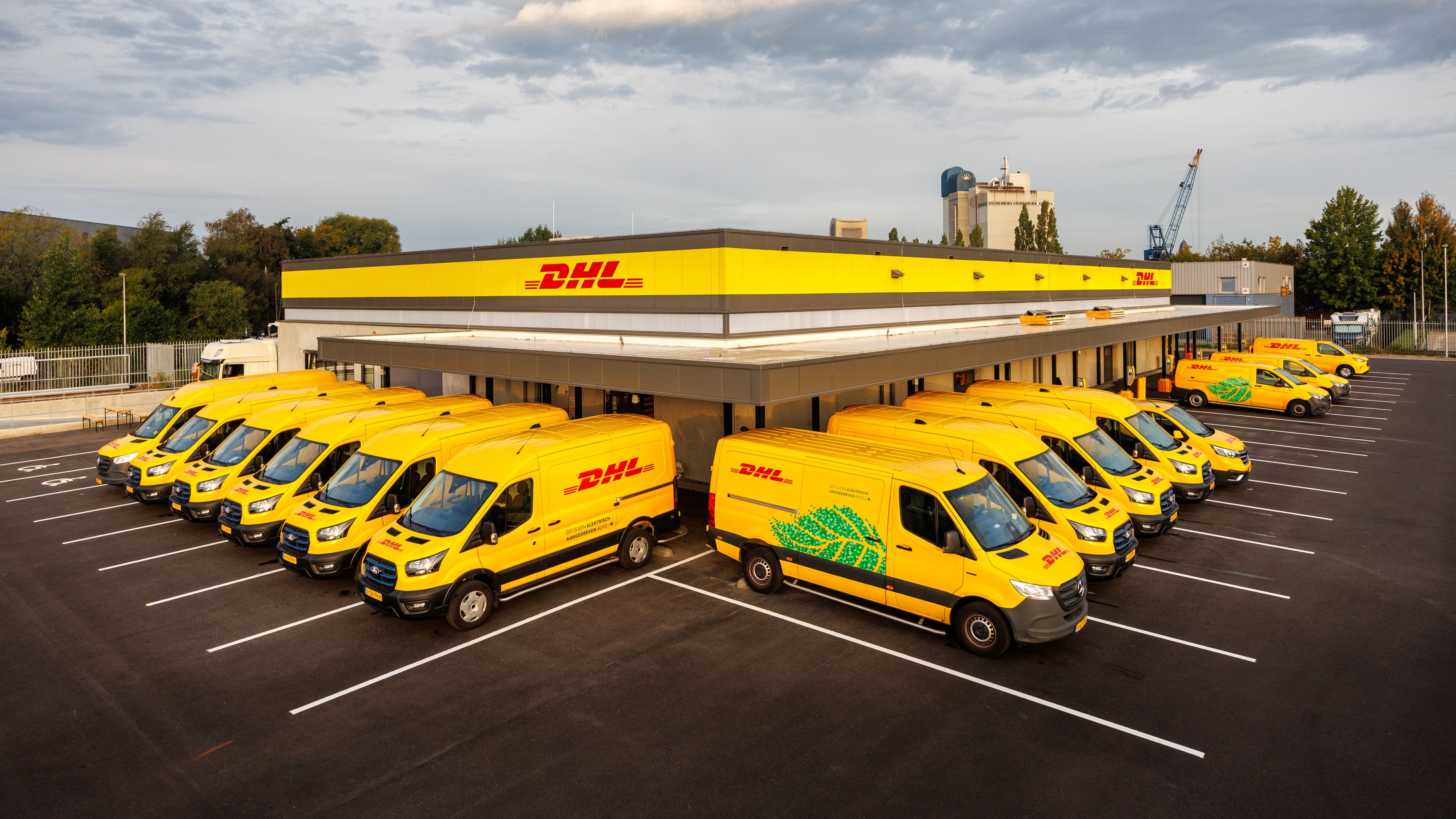 DHL Cityhub Eindhoven, Waldeck Pyrmontstraat 3. Foto: Diederik van der Laan.