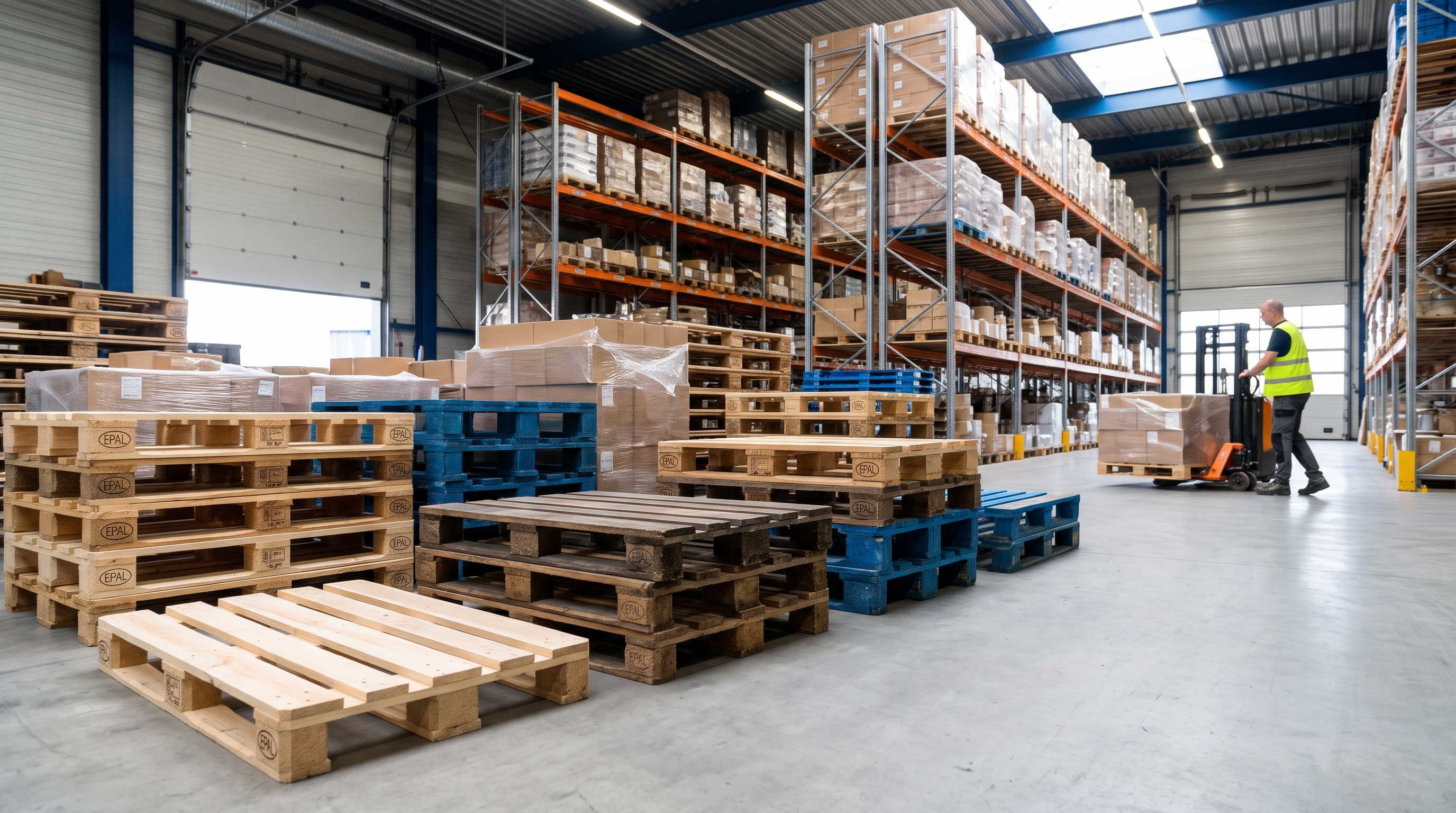 Pallets kopen voor je magazijn: waar je op moet letten