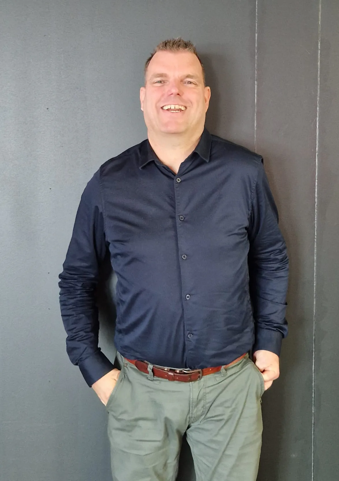 Arno Wagemakers, facilitycoördinator bij Axell Logistics. 