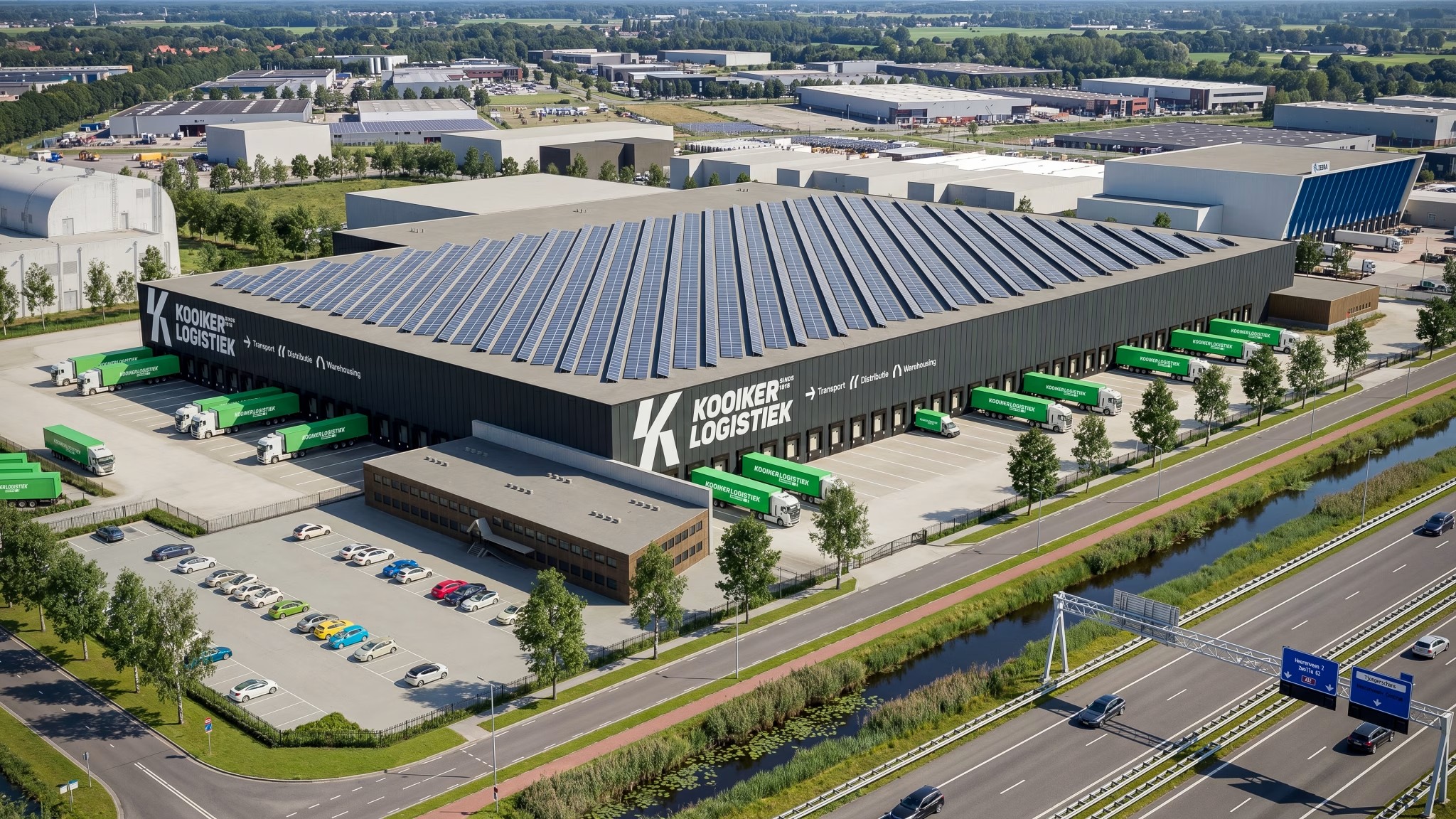 Artist impression / Bron: Kooiker Logistiek