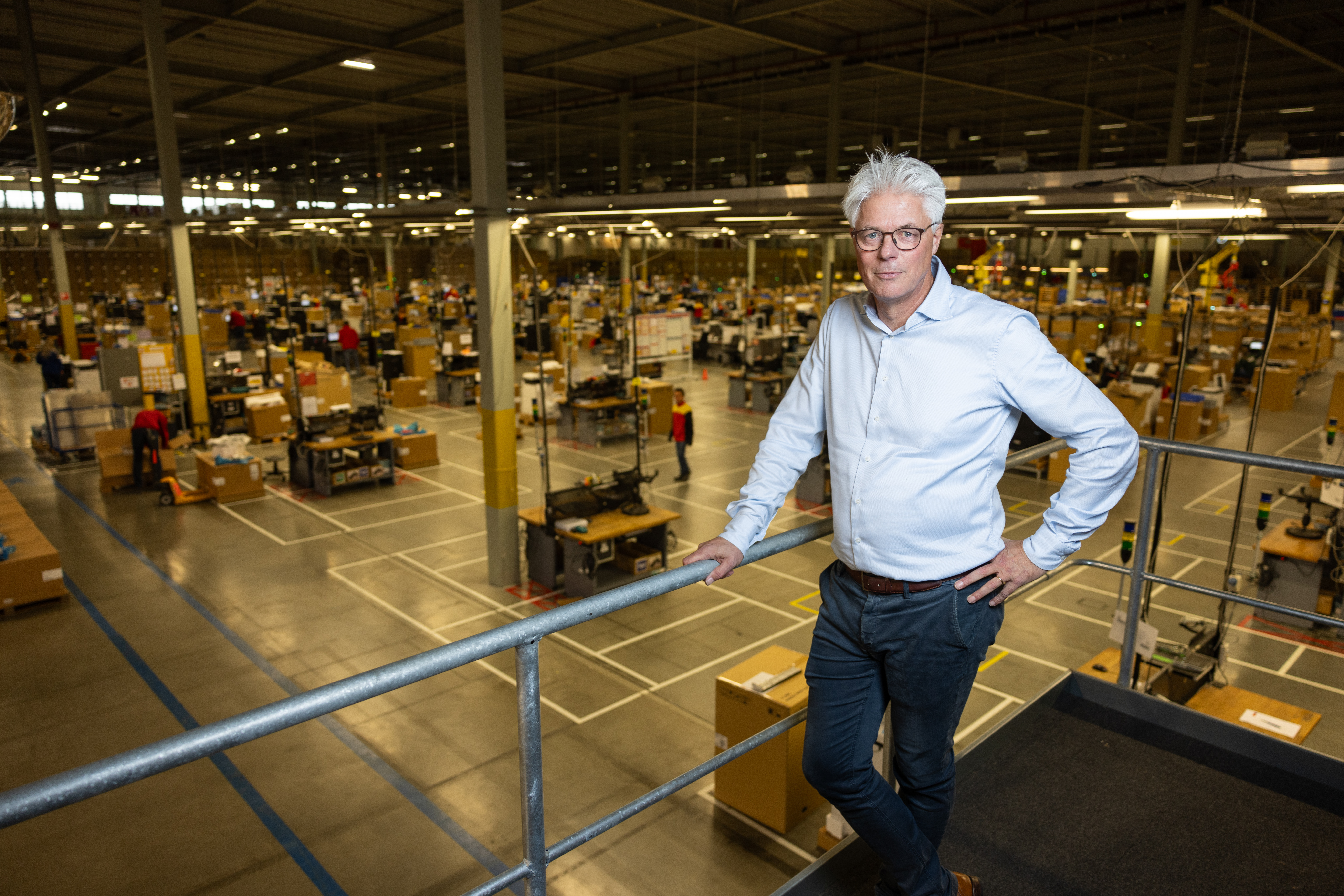 Pieter-Jelle van Dijk, director operations bij Ricoh Europe Supply Chain Management: 'De grootste winst zit vaak in het voorkomen van kleine vertragingen die verderop in de keten grote gevolgen kunnen hebben.'